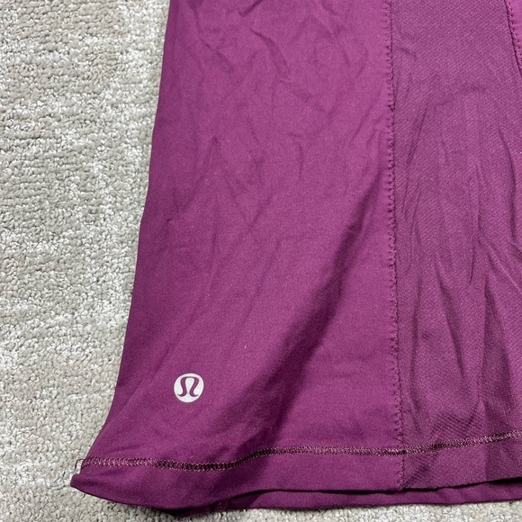 Lululemon Stuff Your Bra Running Tank Purple Cross Back Sports bra Size 6? - Picture 4 of 5